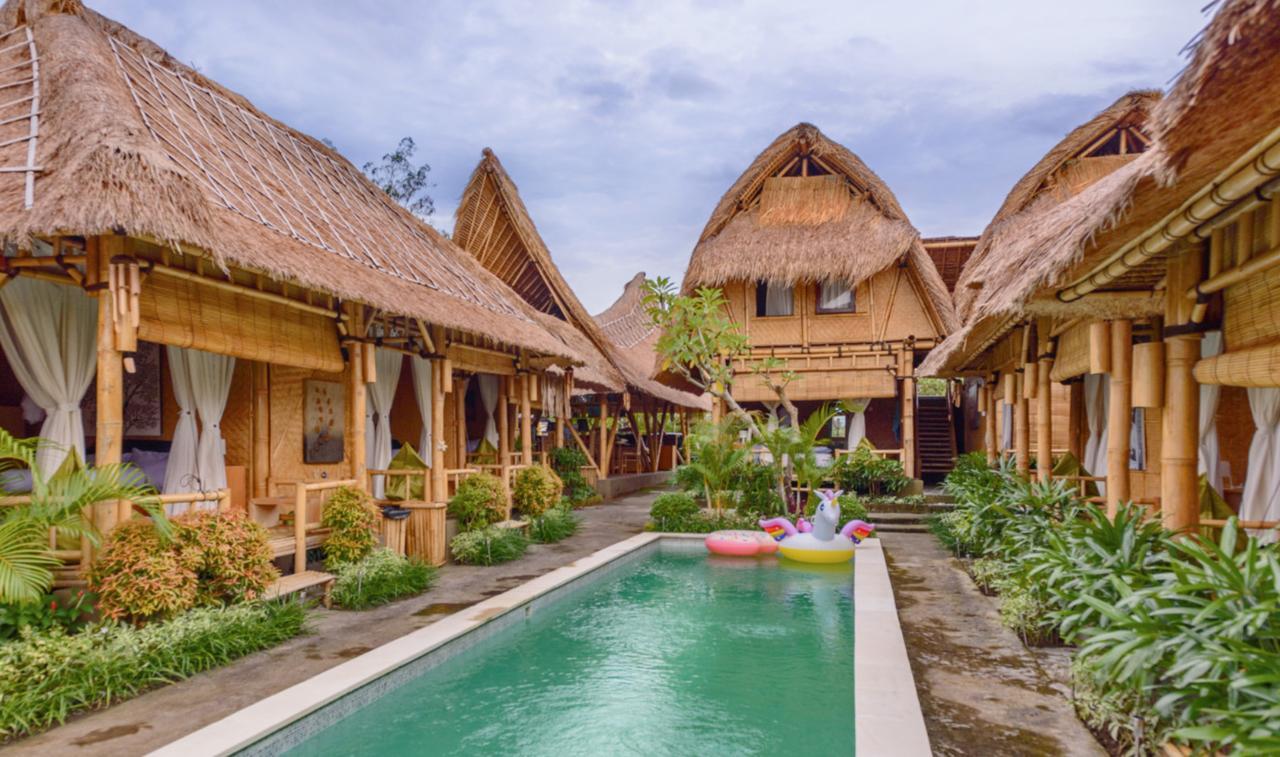 Ferienwohnung Moon Bamboo Canggu Exterior foto